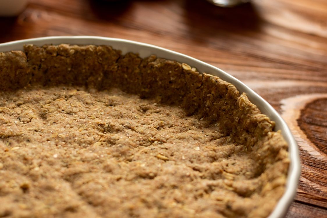 Bereiding van de korst Spinazie Quiche - Hartige Franse Taart