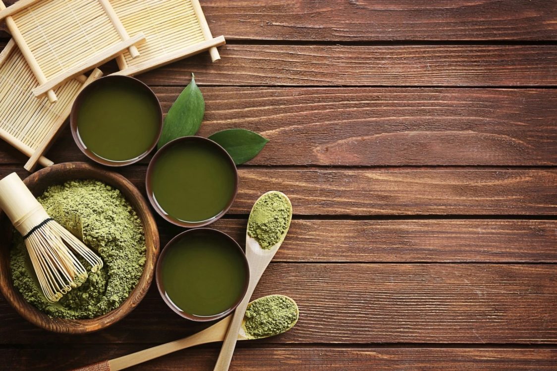 Important components of Matcha tea
