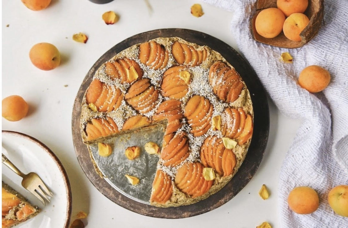 Fitness recept: Verse vegan abrikozen taart