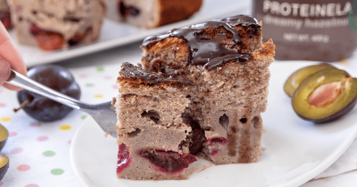 Flourless Sticky Chocolate Plum Cake Recipe — Registered Dietitian