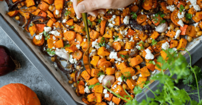 Fitness recept: Sült zöldségek feta sajttal