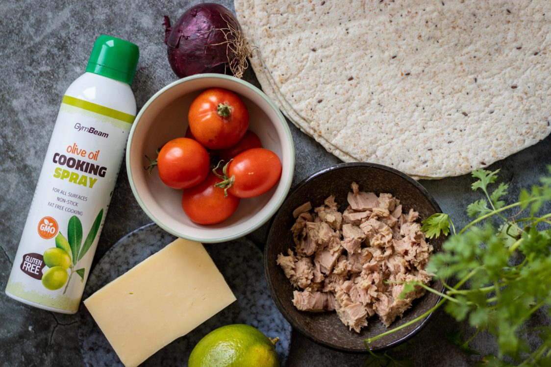Quesadilla met tonijn en tomatosalsa: ingrediënten