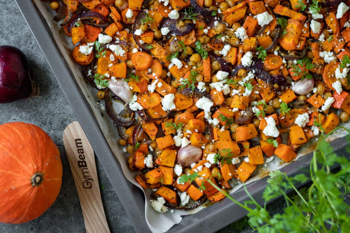 Fitness Recept: Gebakken Groenten met Feta Kaas