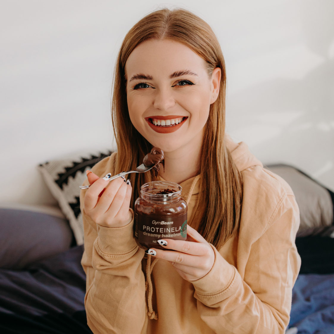 Reach for a smaller package and hide tempting foods away from you