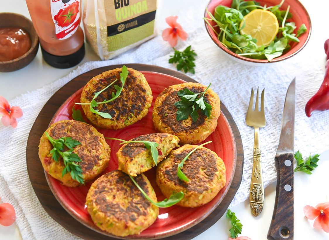Fitness recept: Groentepannenkoeken met quinoa