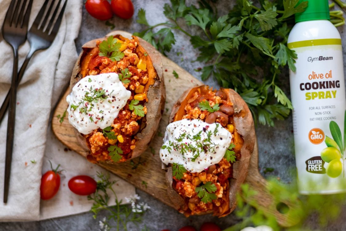 Fitness recept: Mexicaanse zoete aardappels gevuld