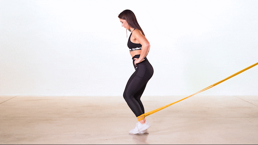 How to Perform Resistance Band Leg Extension?