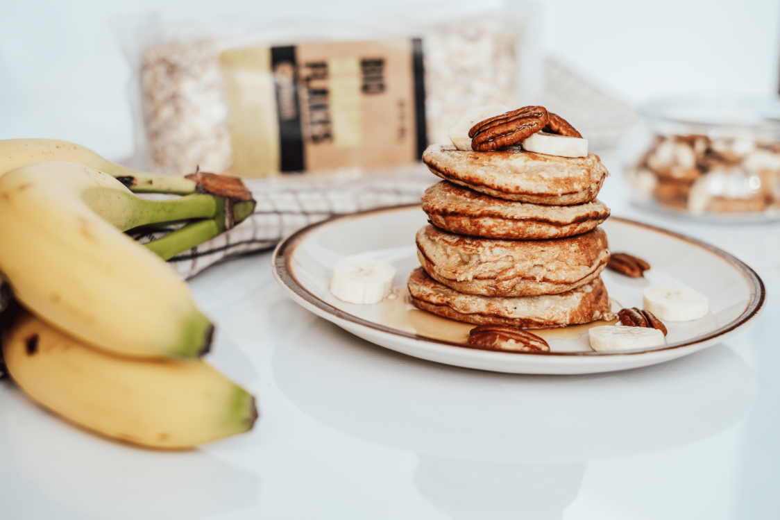 Fitness Recept: Banaan-havre pannenkoeken