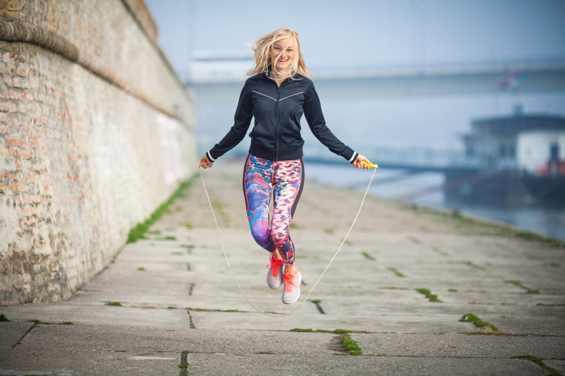 Skipping rope can improve your mood Skipping rope can improve your mood