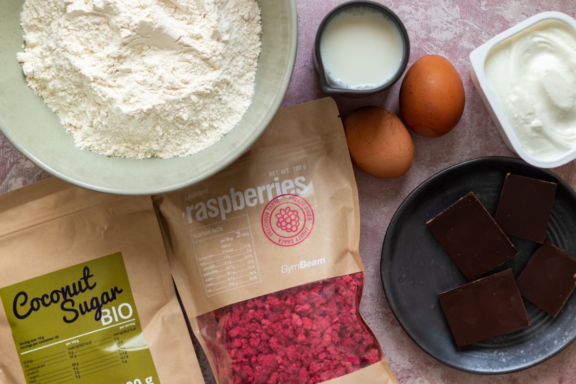 Ingredients for pancake cake