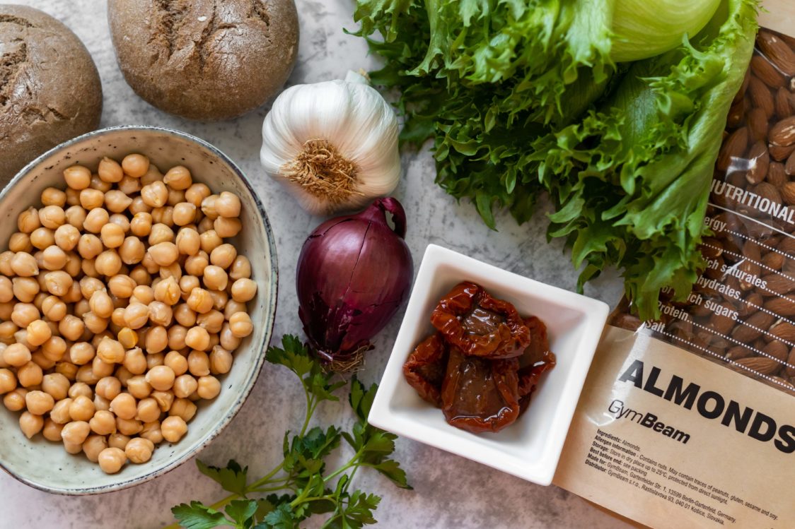 Fitness Recept: Vegan Burger met kikkererwten in plaats van vlees