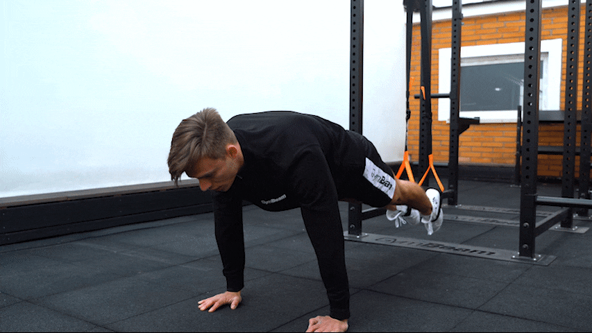 How to perform raise the roof with TRX?