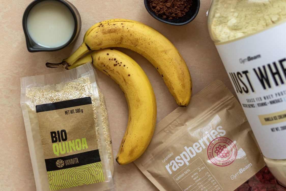 Ingredients for Chocolate Quinoa