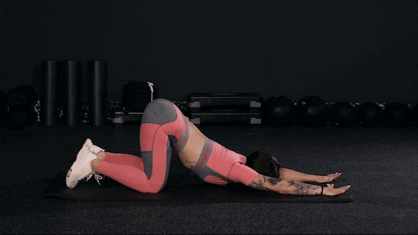 How to Perform Puppy Pose  to Relieve Back Pain?