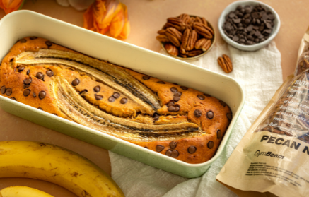 Fitness recept: Proteinový banánový chlebíček