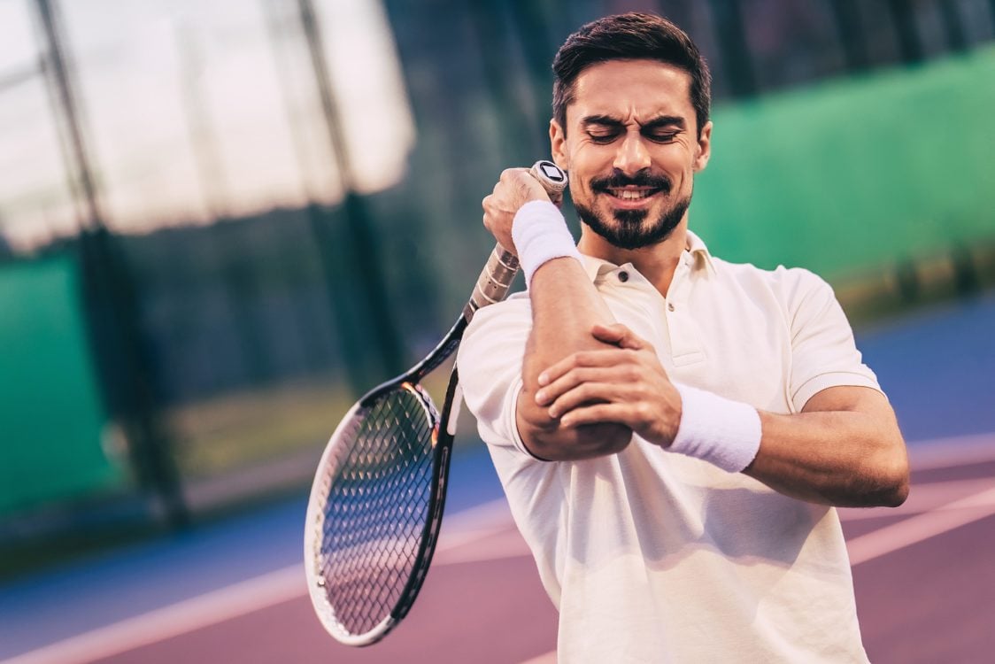 How to recognise tennis elbow?
