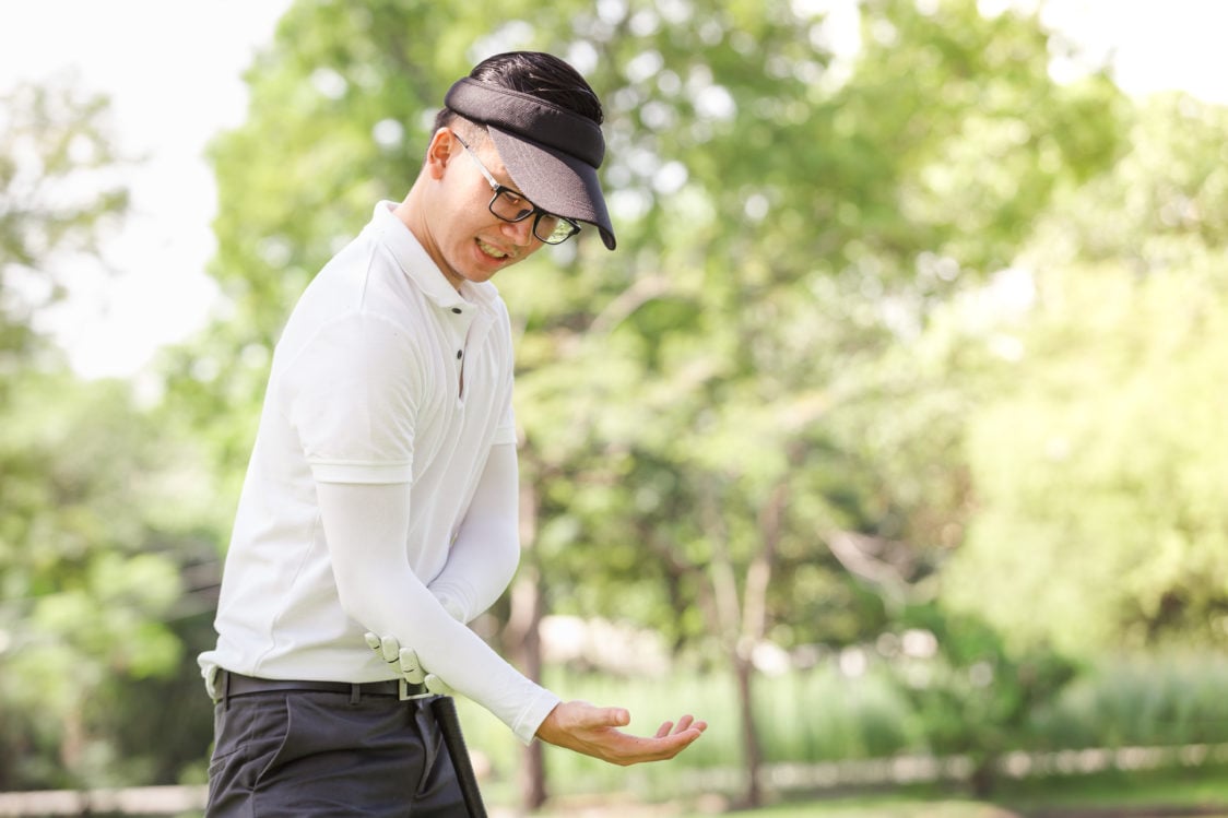 How to recognize golfer's elbow?