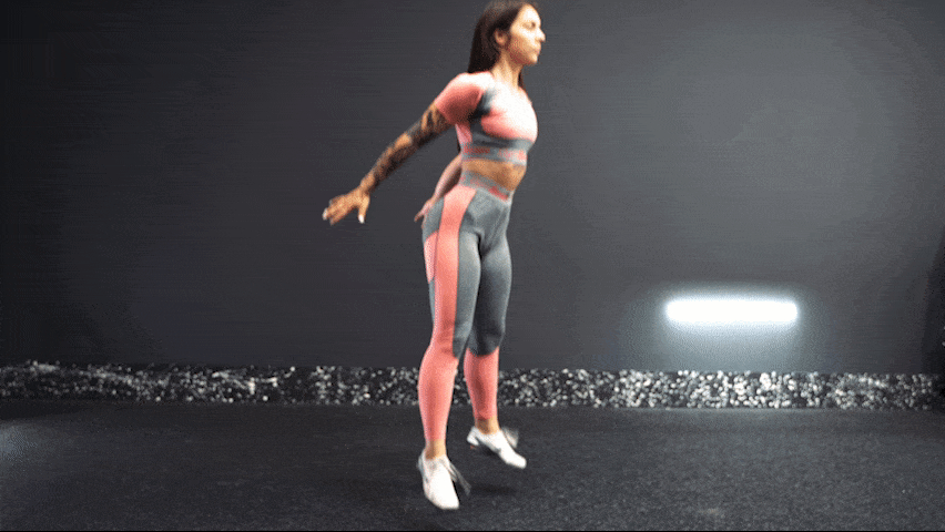 How to perform jump squats?