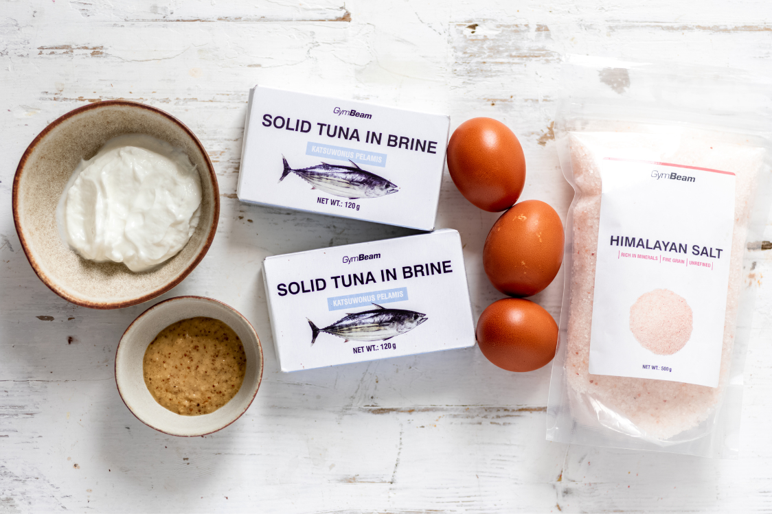 Tuna spread with eggs - Ingredients