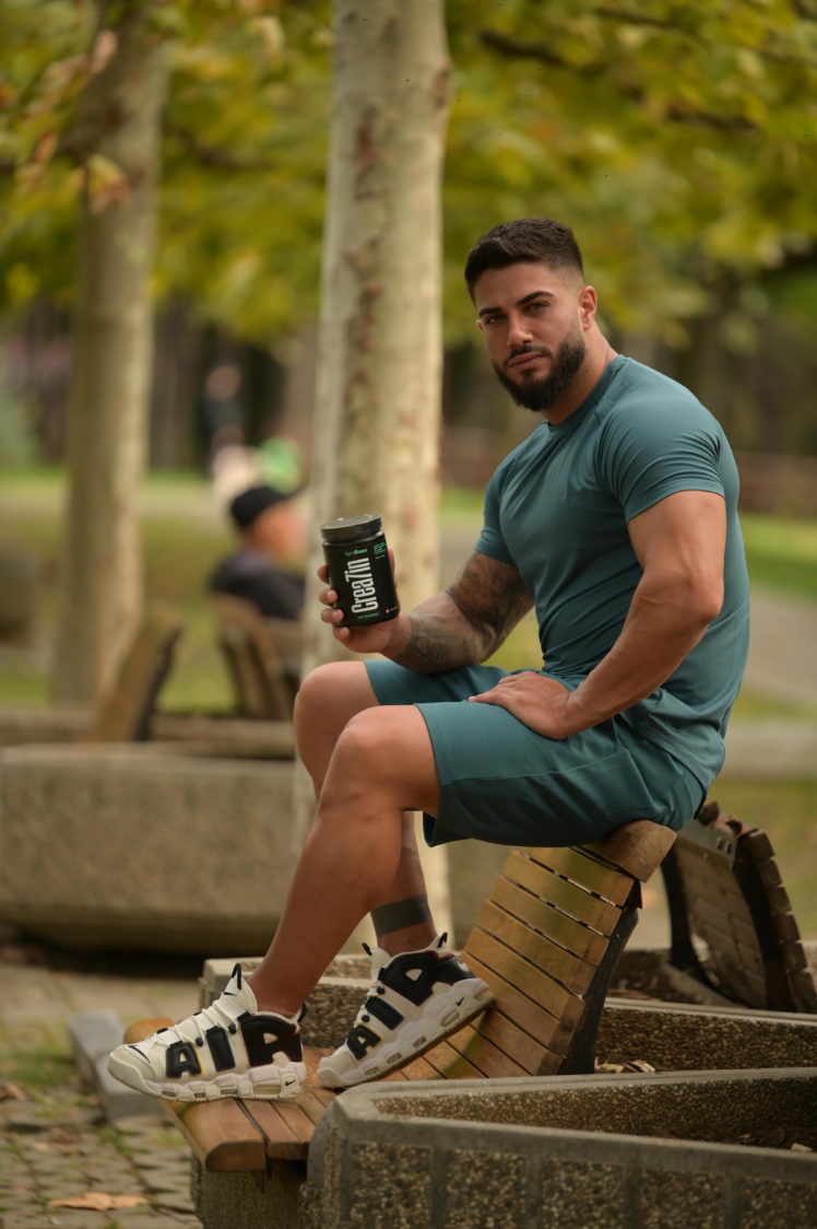 What effect does creatine have on the brain?