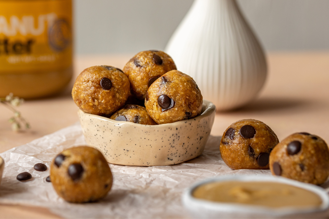 Protein Cookie Dough Balls Protein Cookie Dough Balls