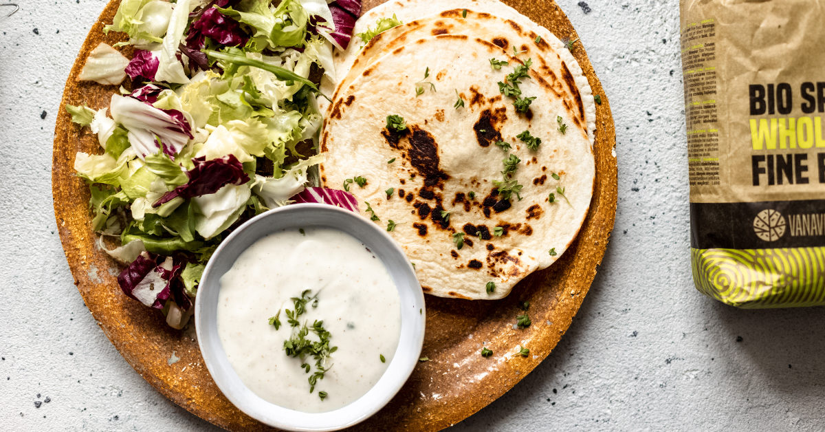 Fitness Recipe: Indian Naan Flatbread