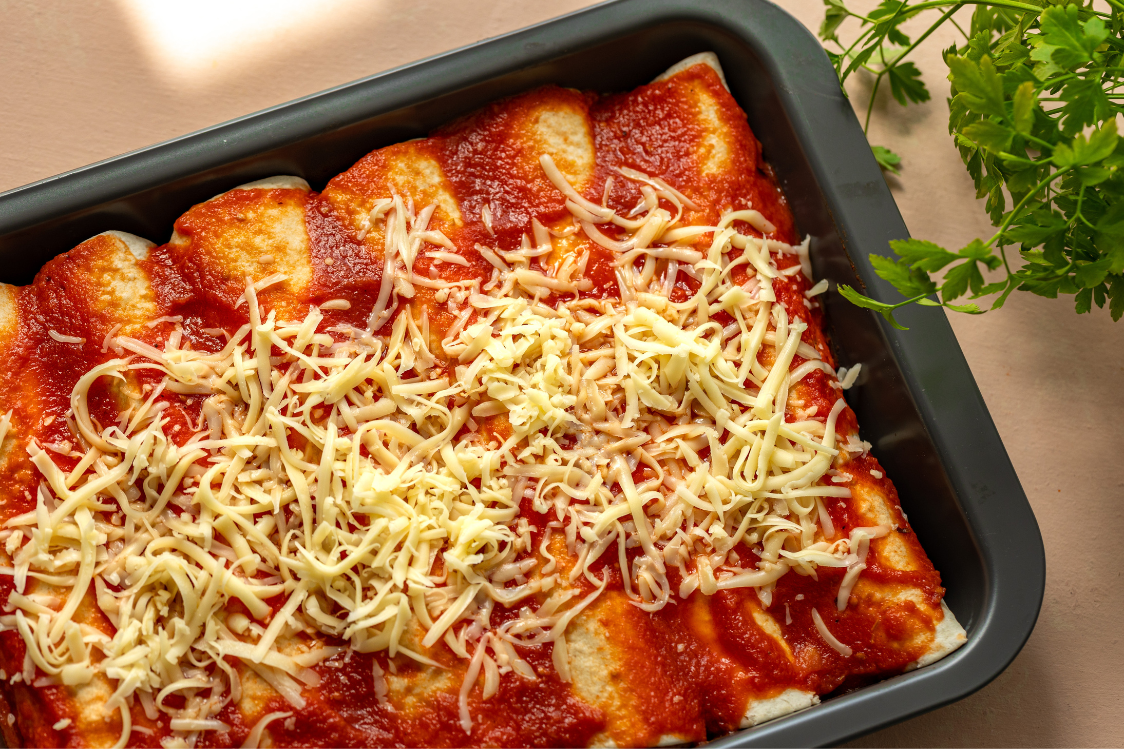 Hähnchen-Enchiladas - Zubereitung