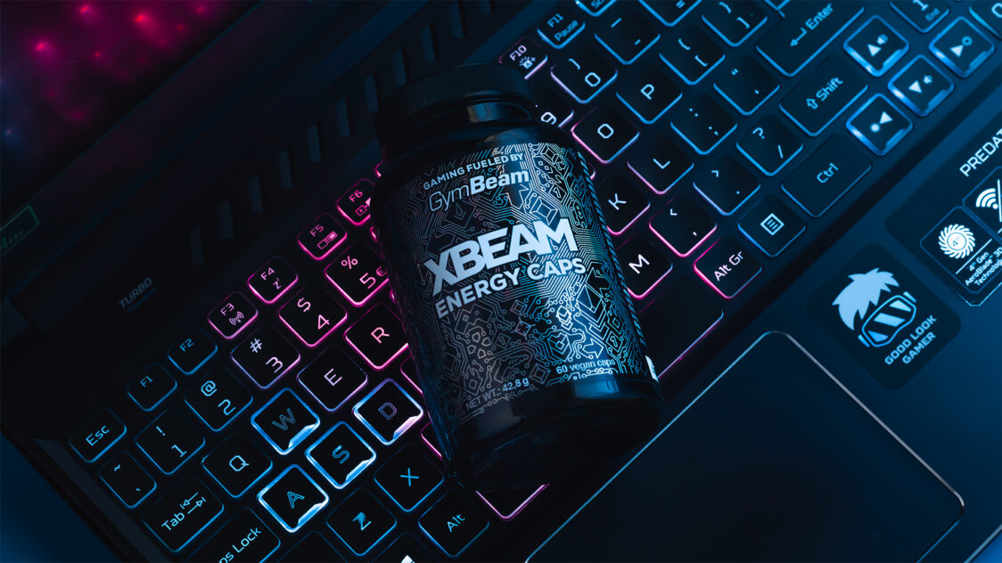 XBEAM Energy Caps - Capsules for Supporting Gaming Performance, which reliably help on the road to victory in every online match.