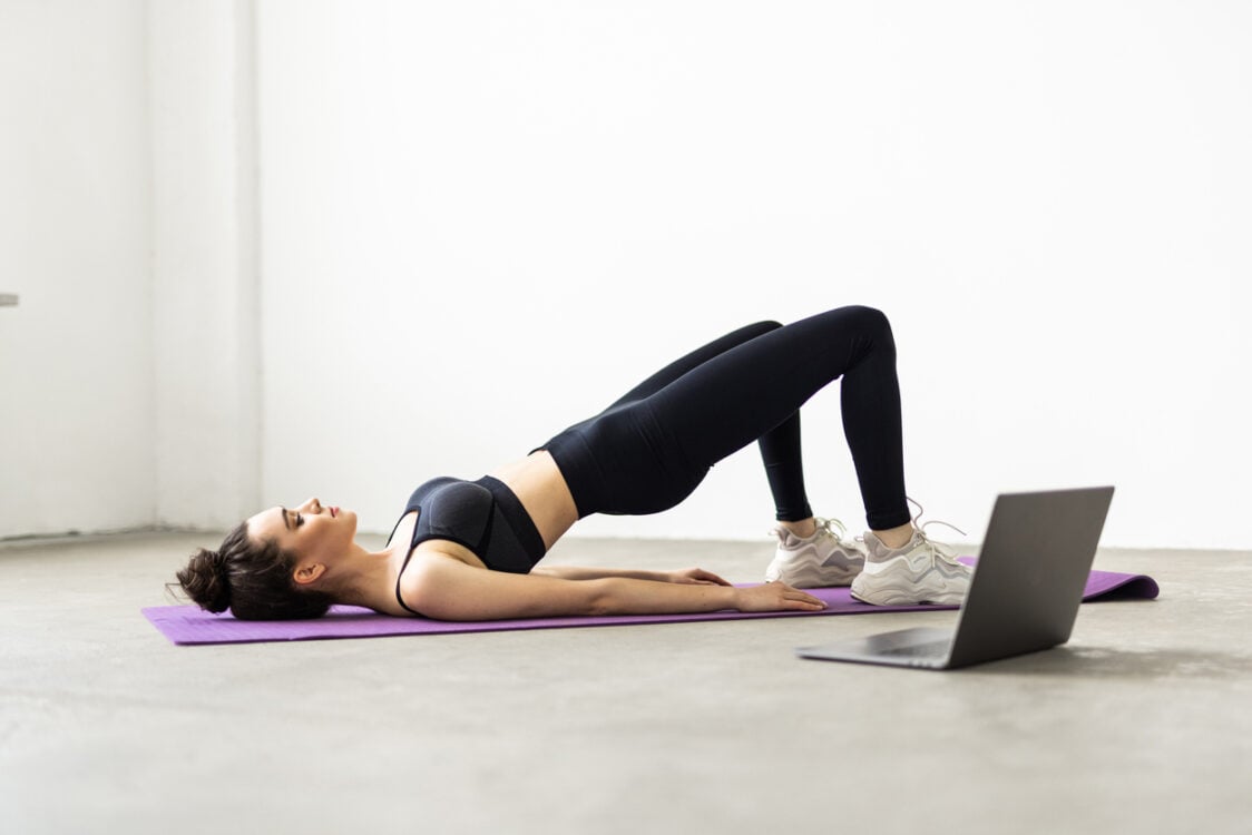 Correcte techniek voor de glute bridge