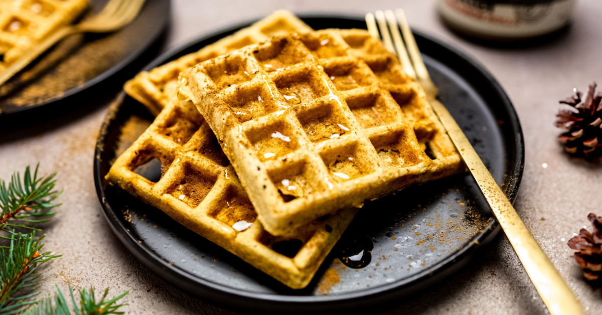 Photo of Health Recipe: Cinnamon Waffles – GymBeam Weblog