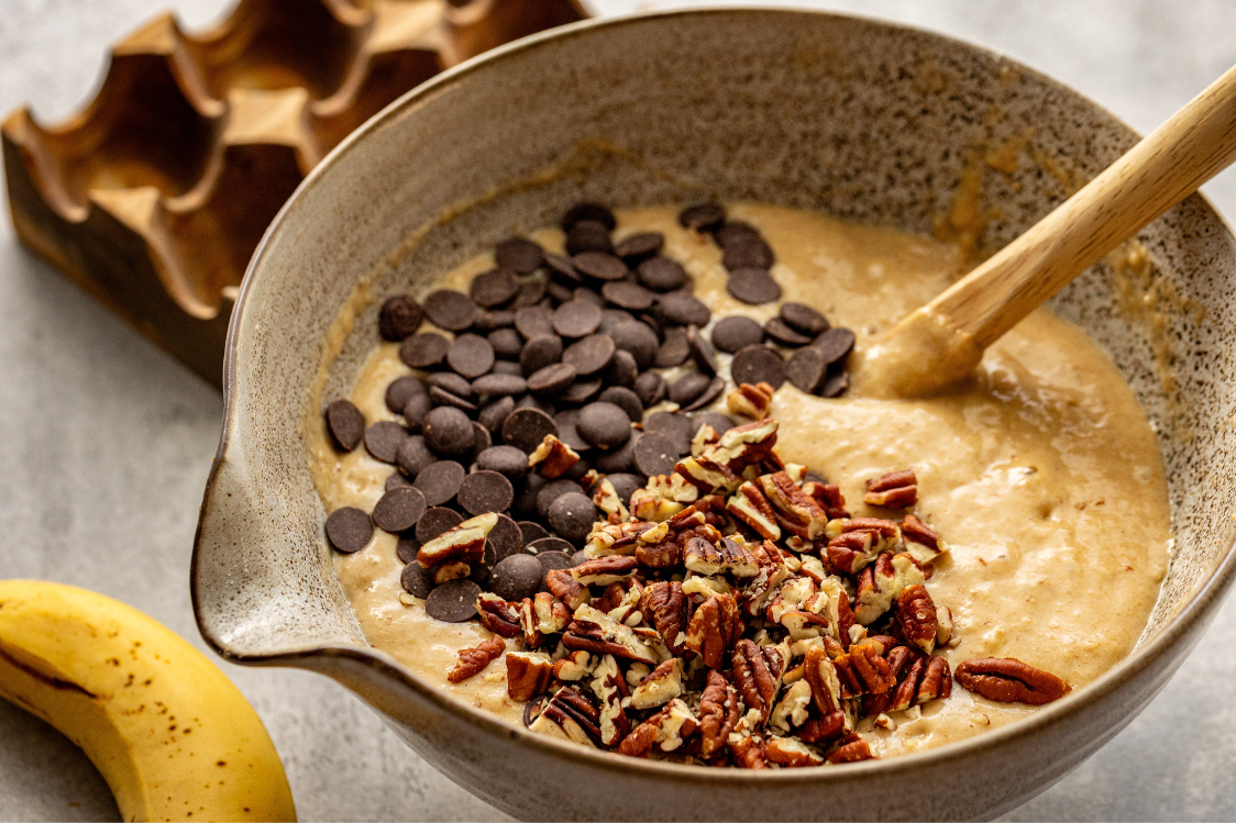 Moist banana cake - method