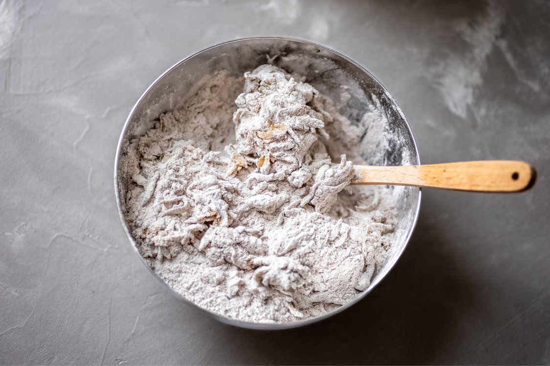 Zucchini-Waffeln - Teigmischung