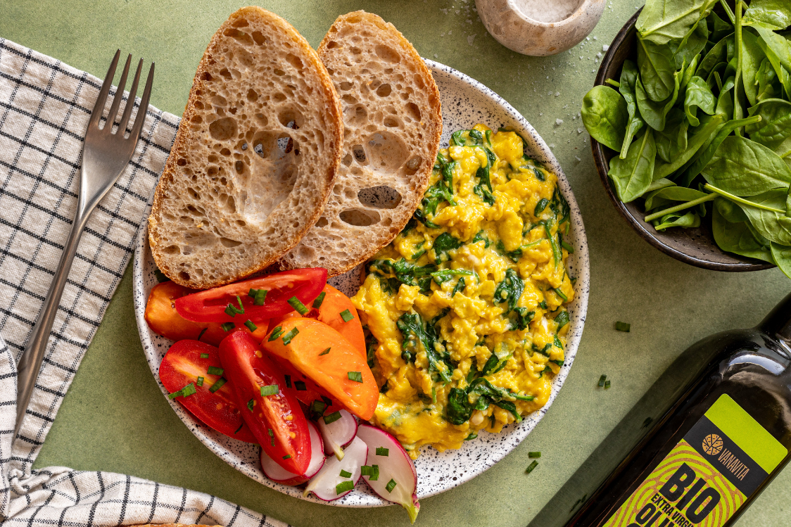 Kajgana sa spanaćem