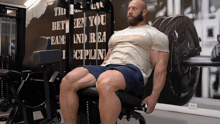 How to do the leg extension?