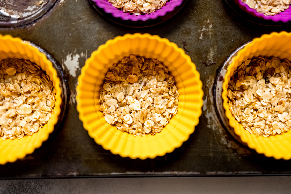 Protein Cheesecake Tarts - Bottom Layer