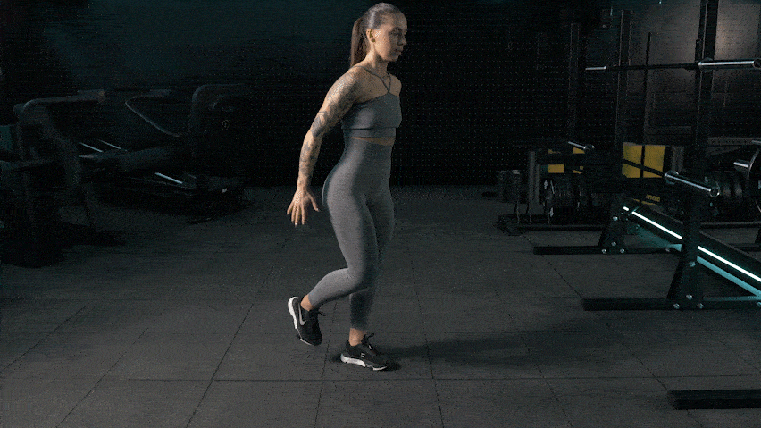 Клек с един крак (Single Leg Squat)