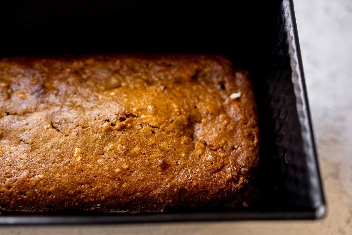 Протеинов бананов кейк в буркан - печен пандишпан