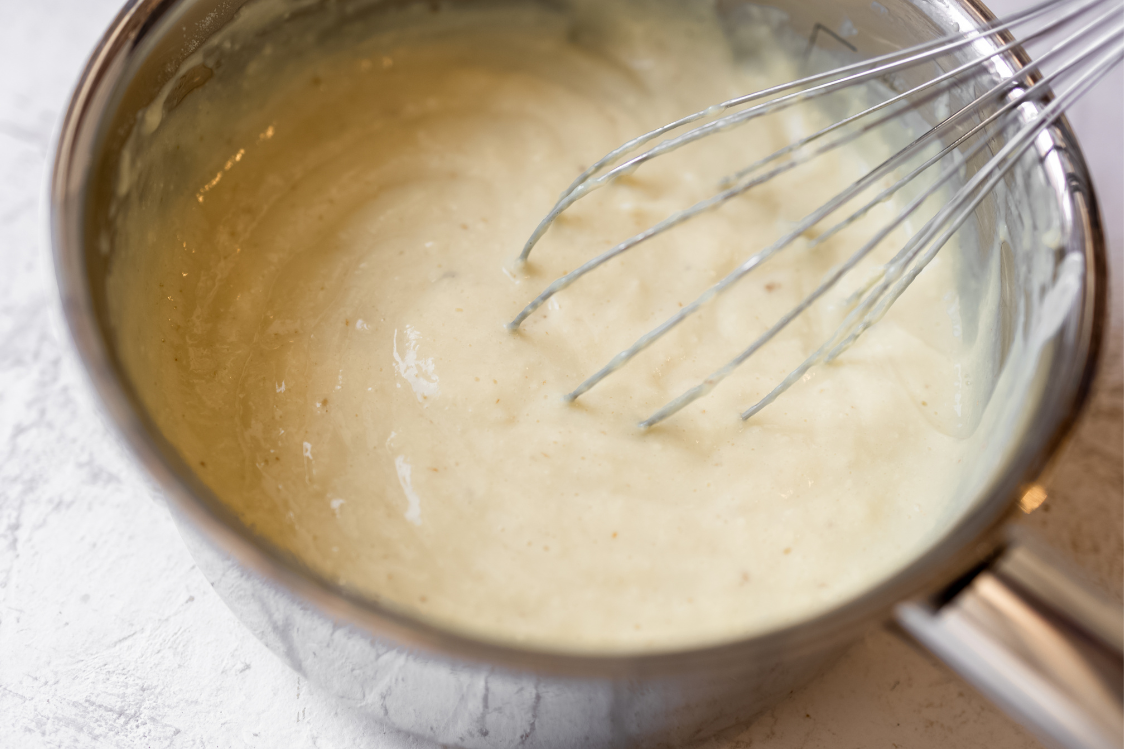 Протеинов бананов кейк в буркан - крем