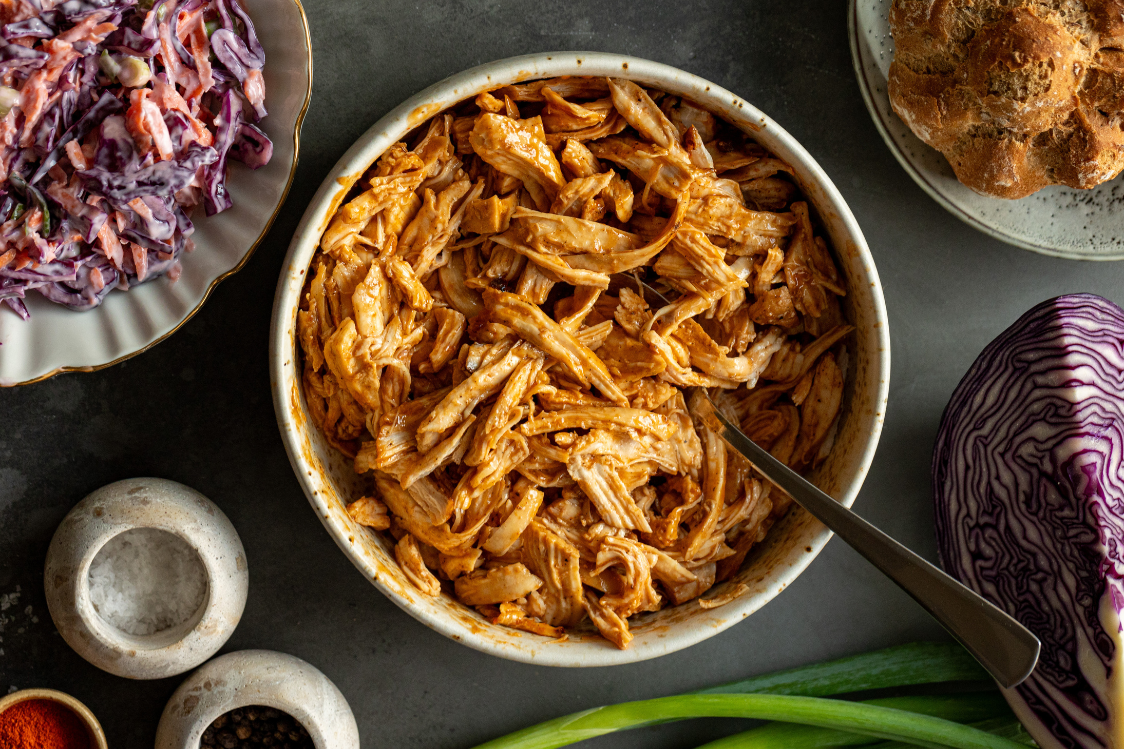 Pulled Chicken Burger - Method