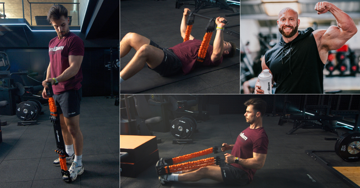 Barre De Traction Bar Grip Handles: Barbells And Resistance Bands