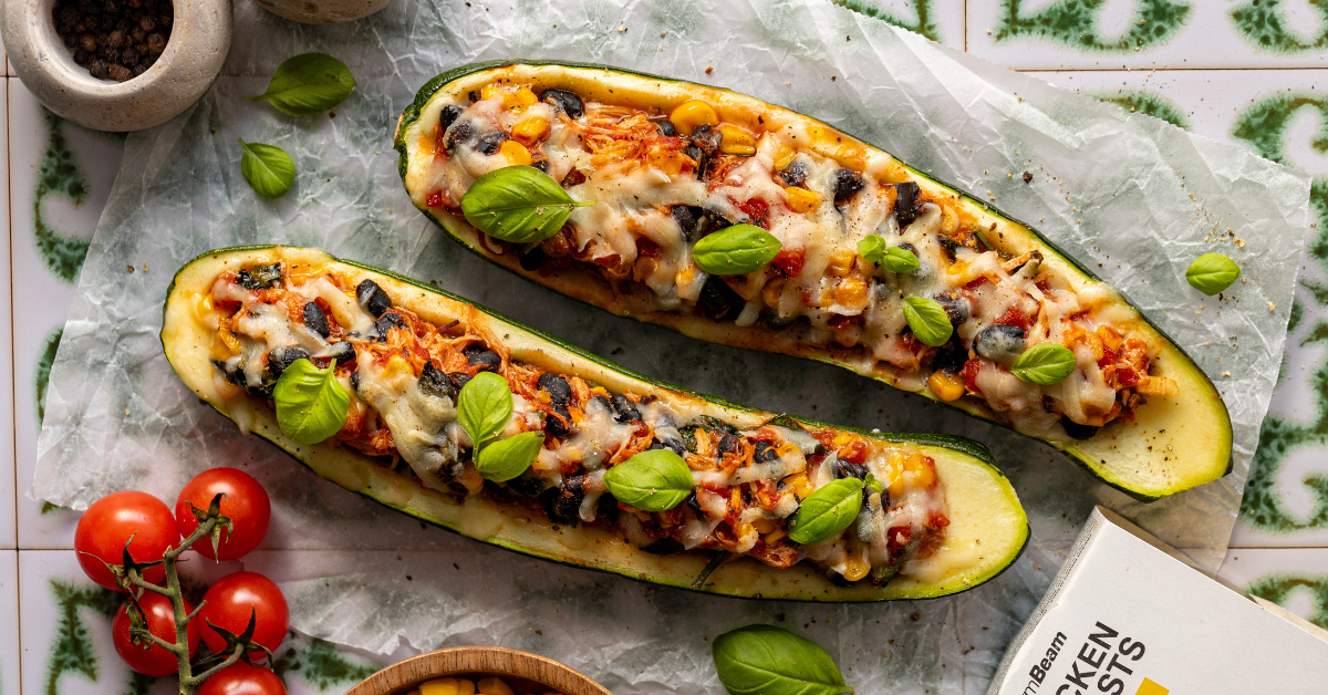 Ricetta fit: Zucchine ripiene al forno - GymBeam Blog