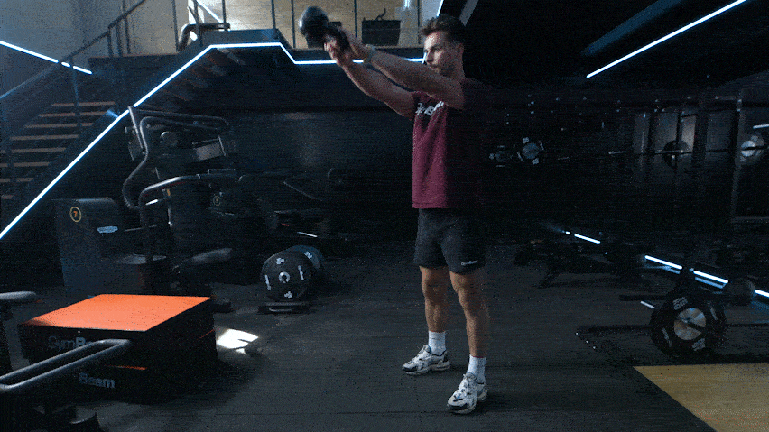 How to perform the kettlebell swing?