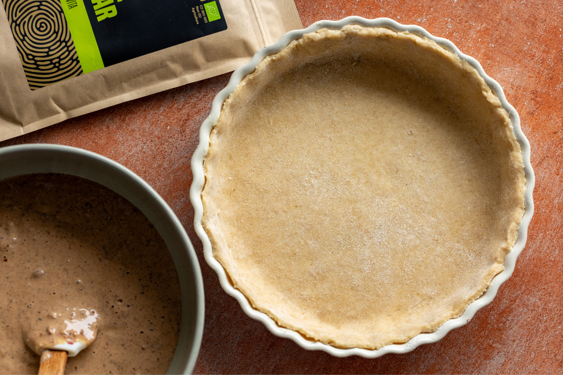 Osgood pita sa orašastim plodovima - priprema testa