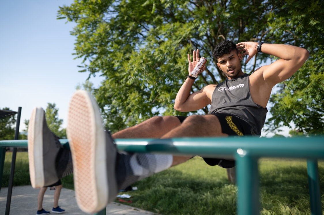 Exercise at a Workout Playground