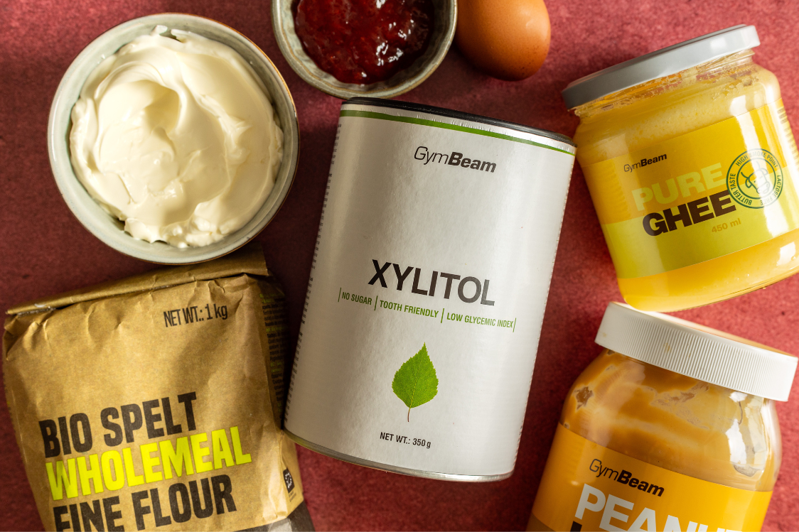 Peanut butter jelly cake - ingredients