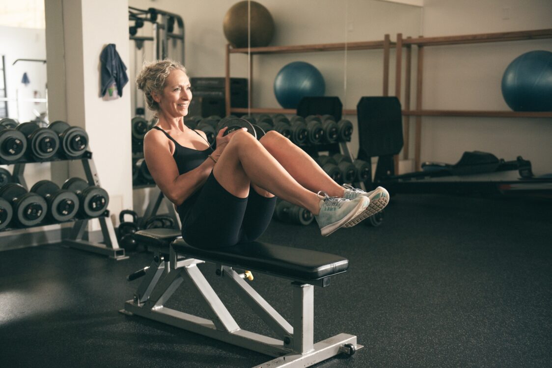 Spieropbouw bij oudere vrouwen