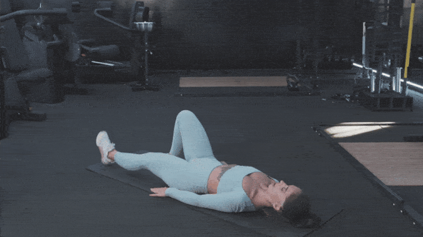 How to perform the single leg glute bridge?