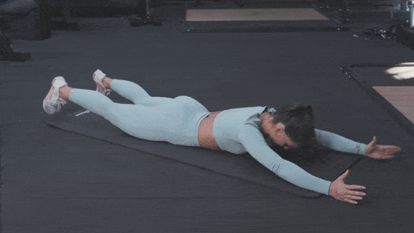 How to perform the swimmer?