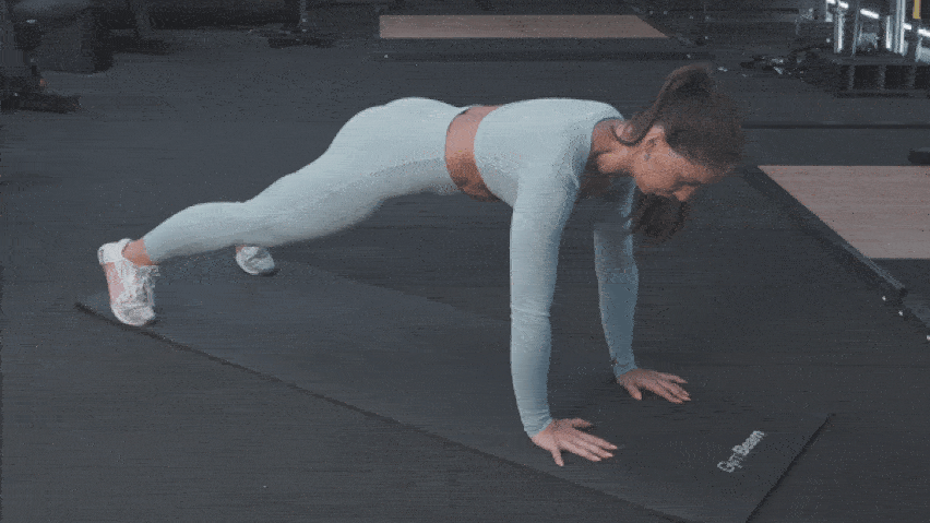 Plank shoulder taps vježba