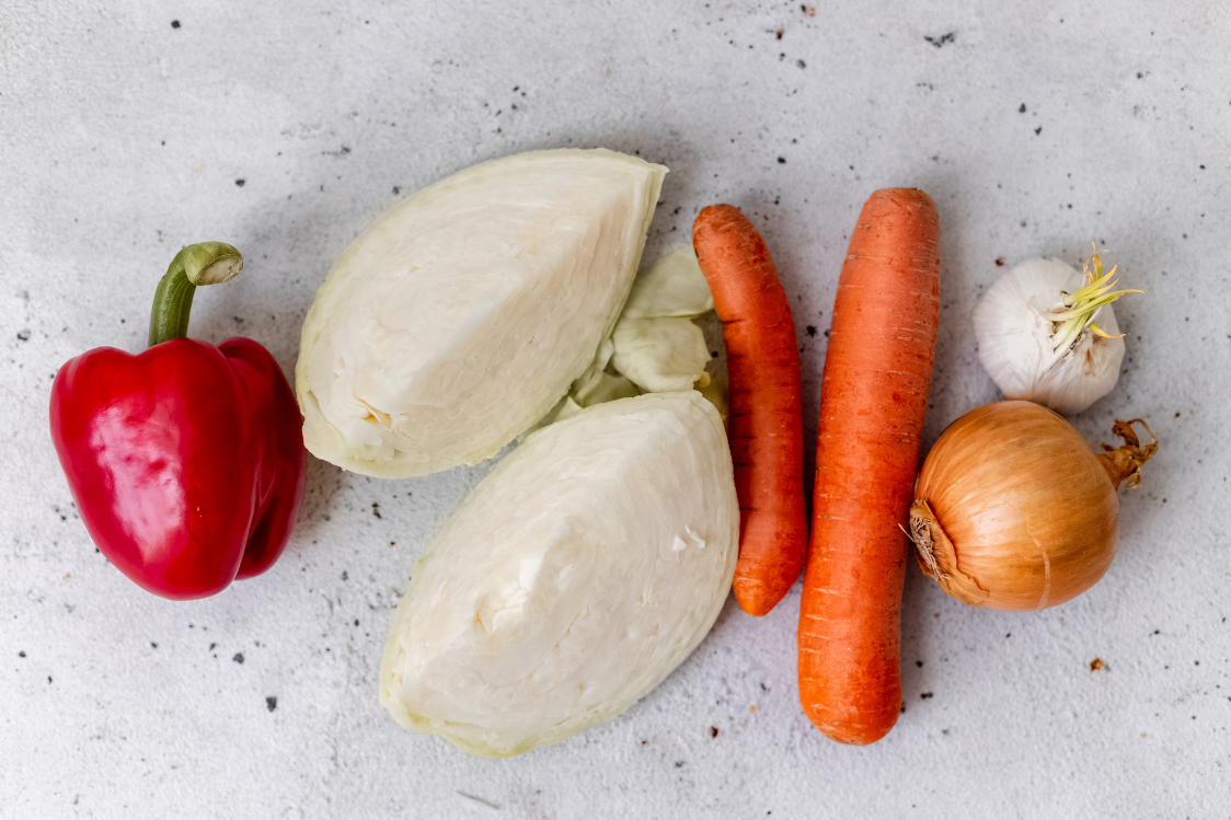 Ферментирали зеленчуци - съставки